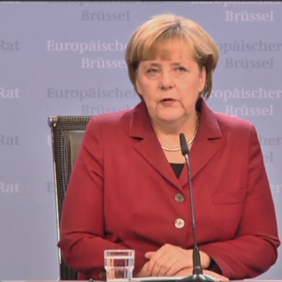 Angela Merkel Alemaniako kantzilerra. Argazkia: EiTB