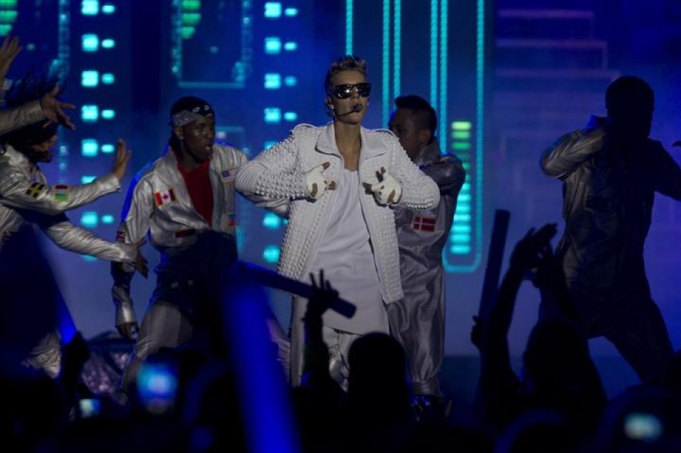 El cantante candiense ha ofrecido un concierto en Ciudad de Guatemala. Foto: EFE