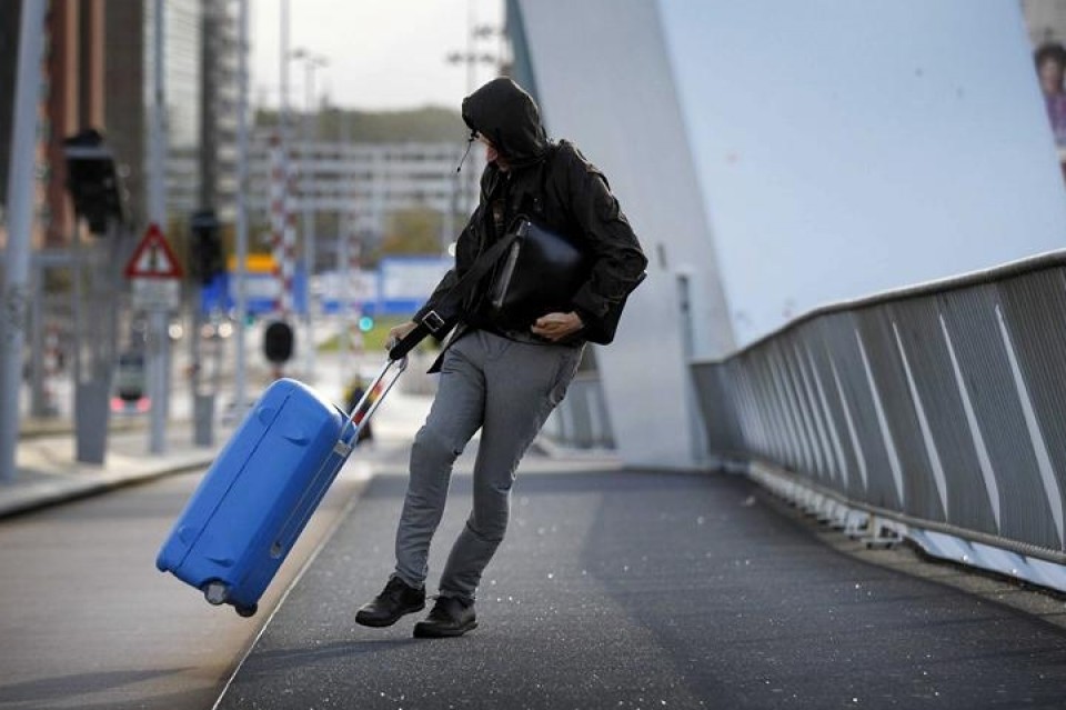 Ekaitza Europan. Argazkia: EFE.