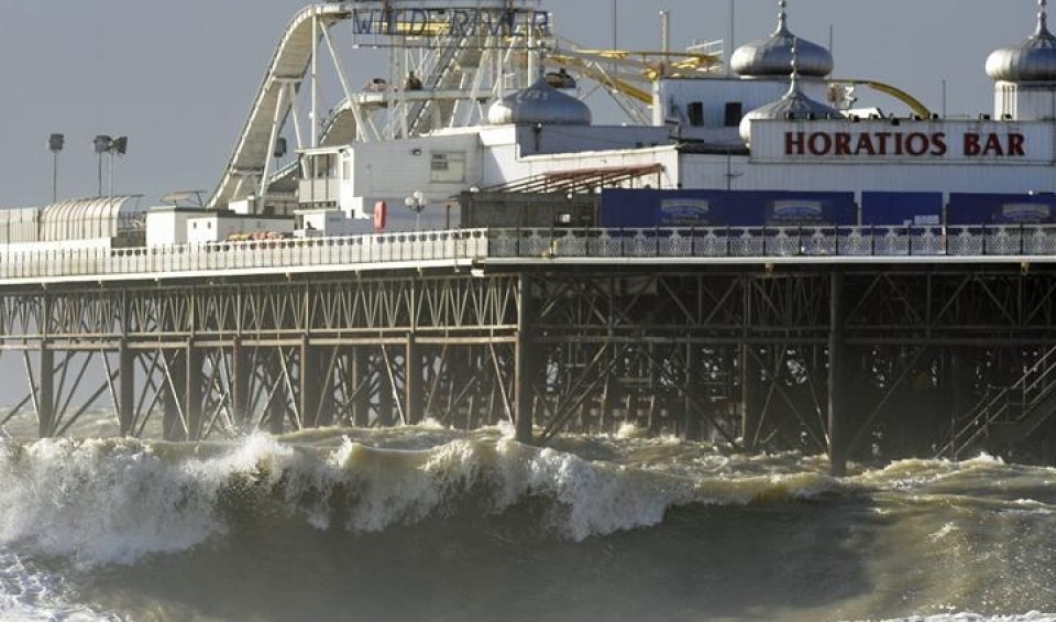 Ekaitza Europan. Argazkia: EFE.