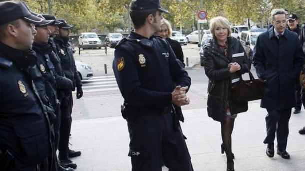 La expresidenta de la Comunidad de Madrid Esperanza Aguirre. Foto: EFE