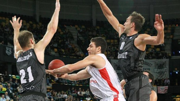 Bilbao Basket - Elan Chalon. Argazkia: EFE
