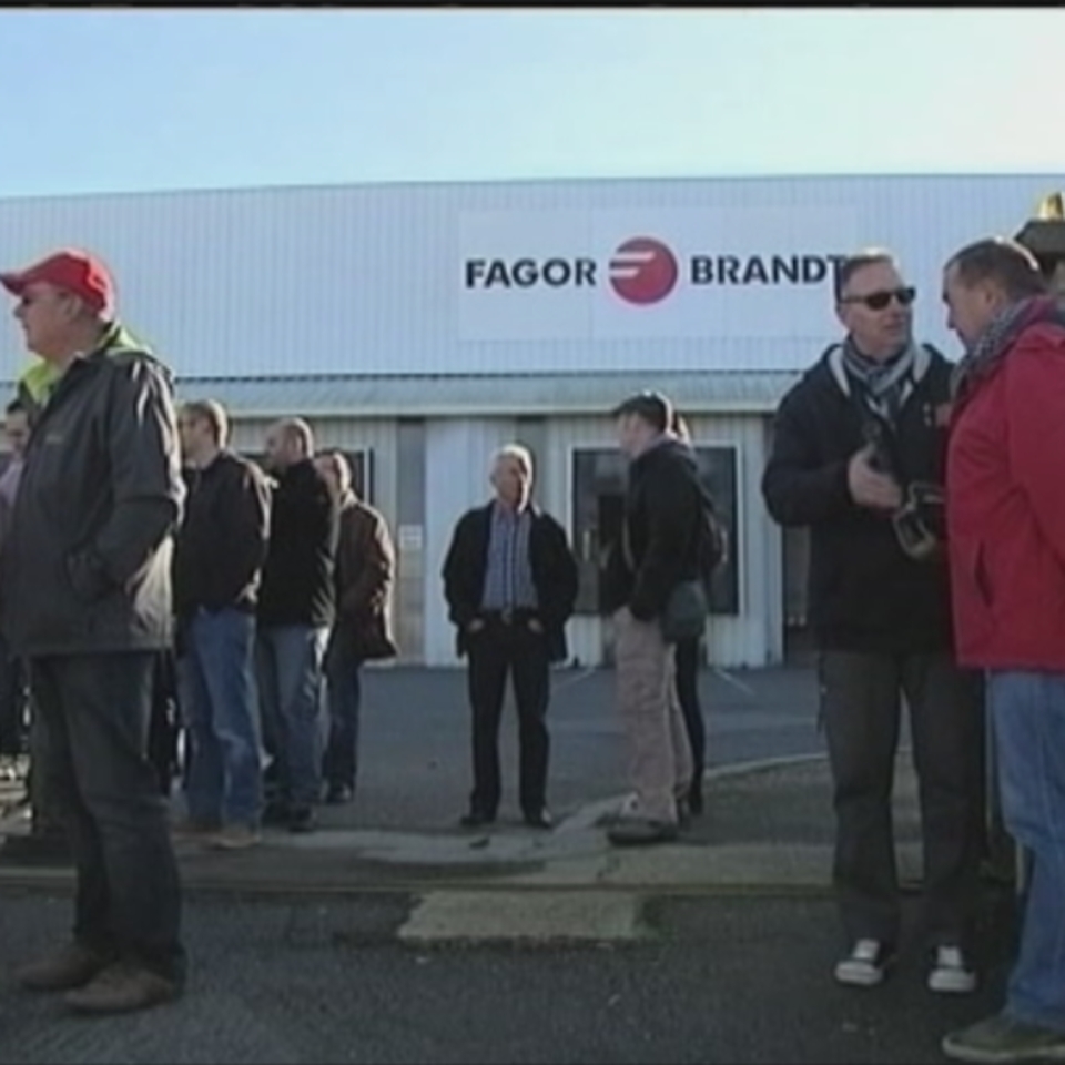 Frantziako Fagor-Brandt enpresaren lantegia. Argazkia: EiTB