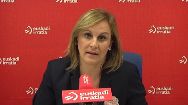 La presidenta del Bizkaia Buru Batzar (BBB) del PNV, Itxaso Atutxa. Foto: EiTB