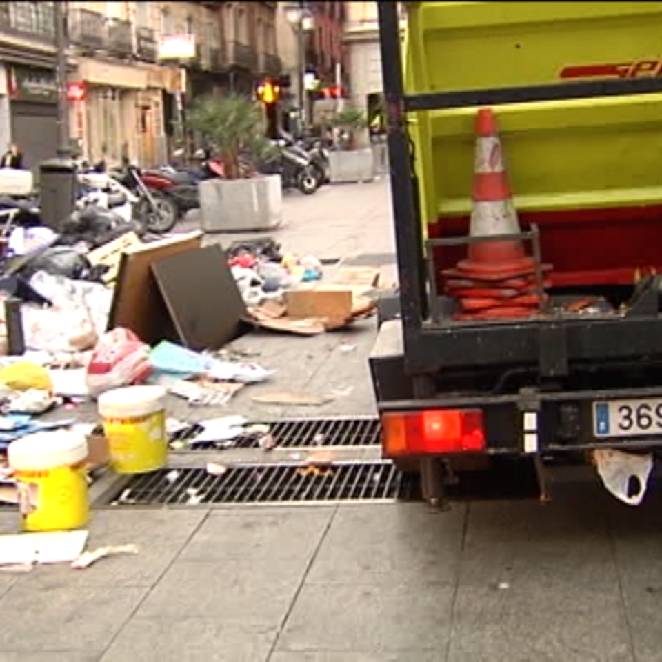 Huelga en Madrid