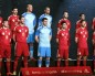 España presenta su nueva equipación para el Mundial de Brasil 2014