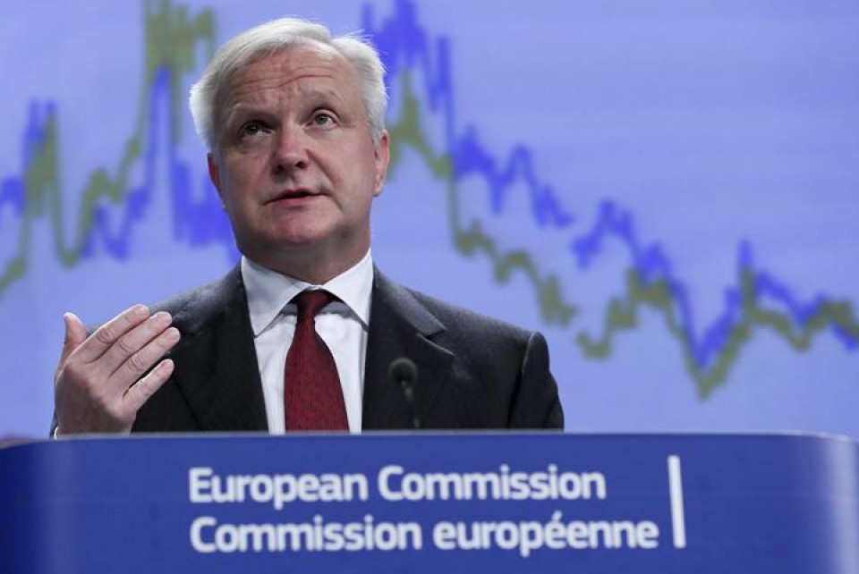 El vicepresidente de la Comisión Europea, Olli Rehn. Foto: EFE