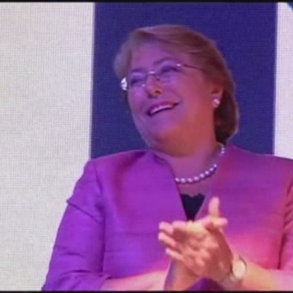 Bachelet ha logrado el 70% de los votos. EFE.