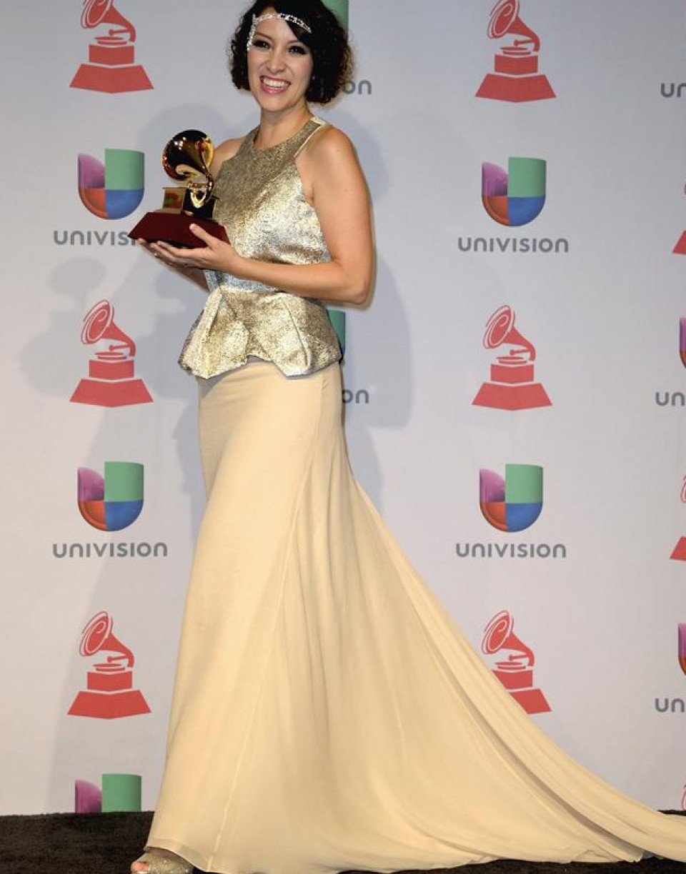 Gaby Moreno, 2013ko Grammy Latinoetan. Argazkia: EFE