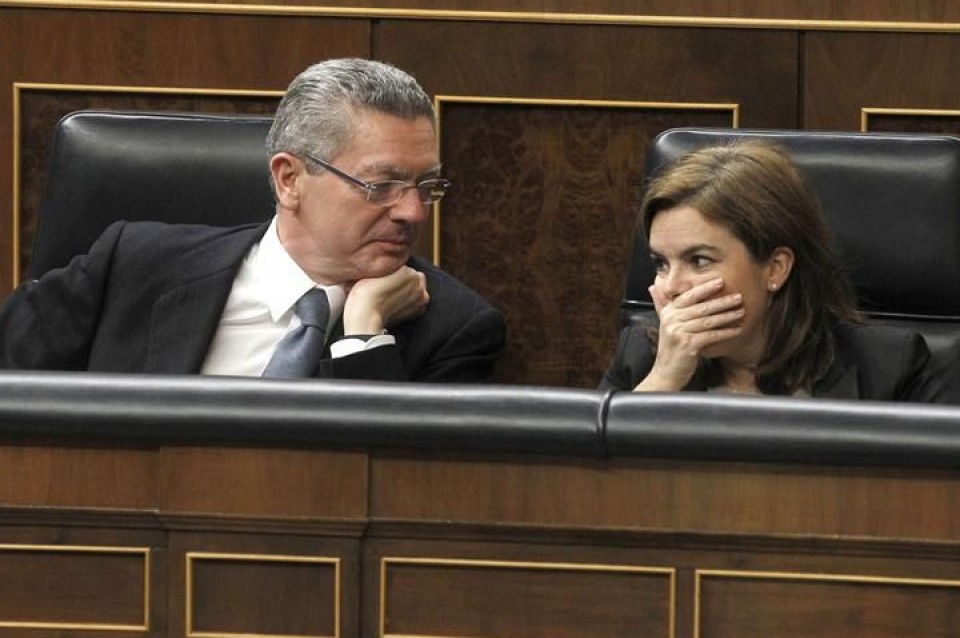 La vicepresidenta del Gobierno, Soraya Sáenz de Santamaría. Foto: EFE