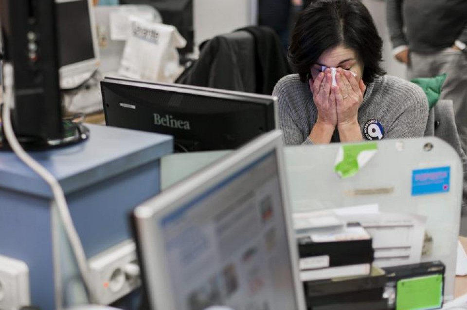 El Gobierno valenciano apaga Canal 9. (EFE)