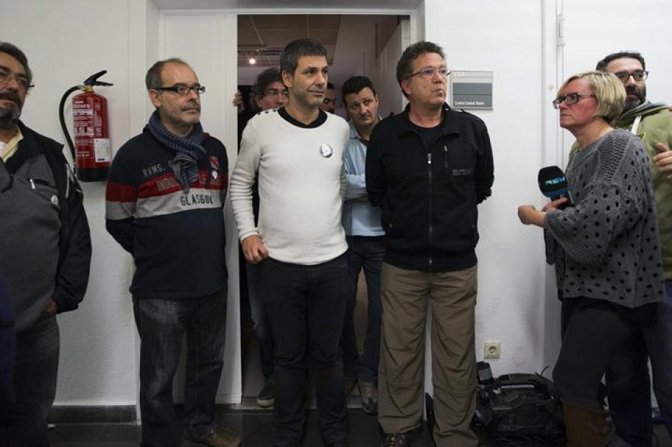 El Gobierno valenciano apaga Canal 9. (EFE)