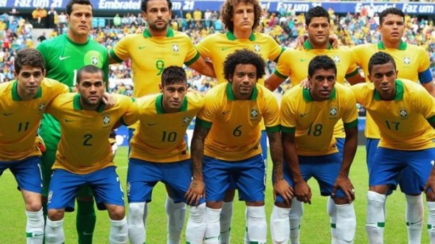 La anfitriona Brasil se enfrenta a Croacia en el partido inaugural del Mundial. Efe.