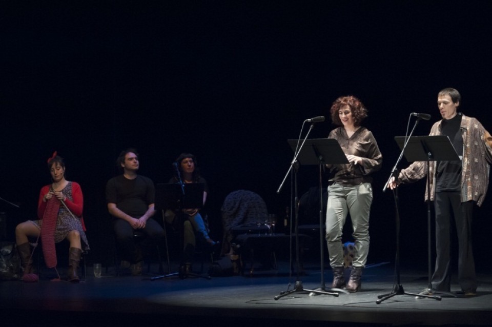 Beatriz Mart´´inez de Antoñana, Montse López, Javier Fernández, Unai Sáez y Marta López