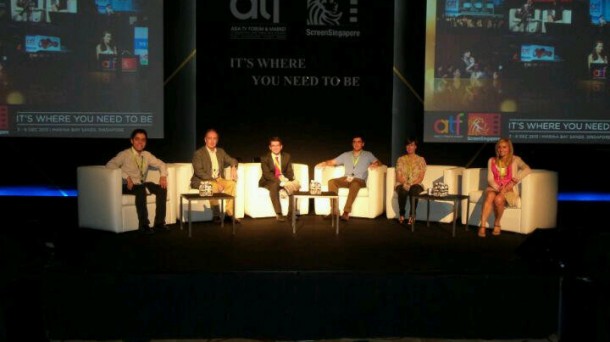 La delegación vasca en el Asia TV Forum