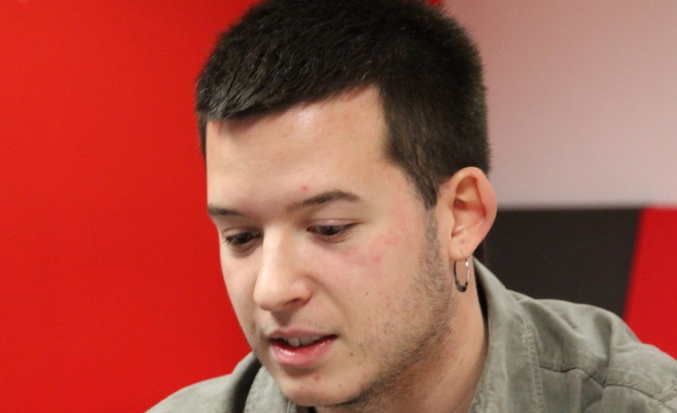 Aitor finaleko platora iritsi da