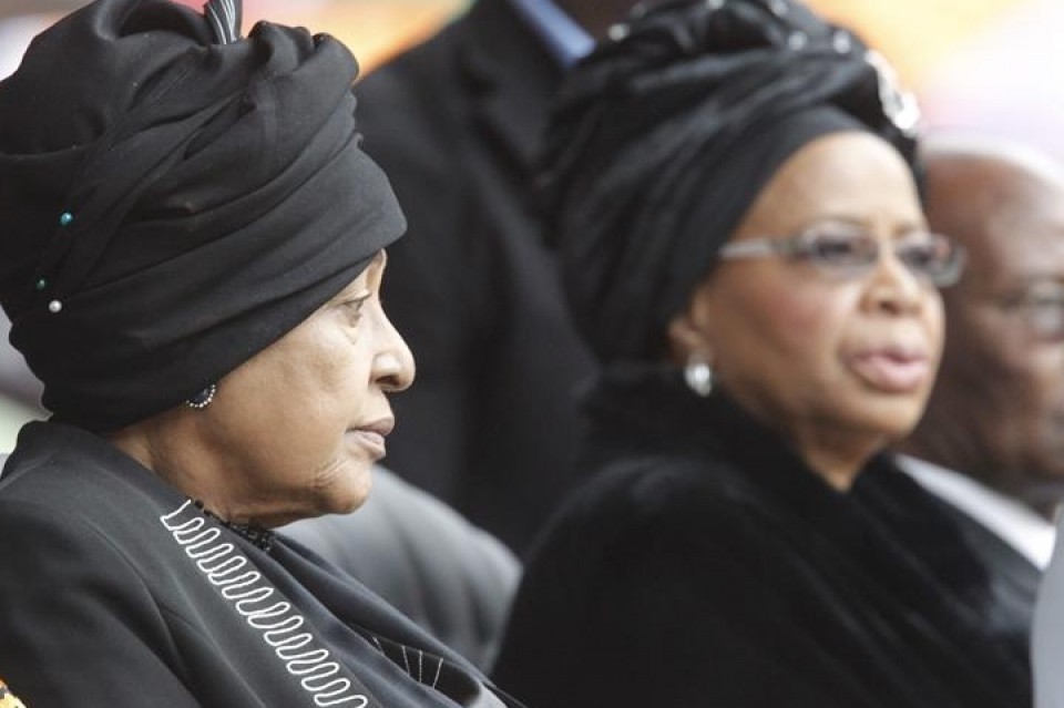 Winnie Mandela eta Graca Machel. EFE