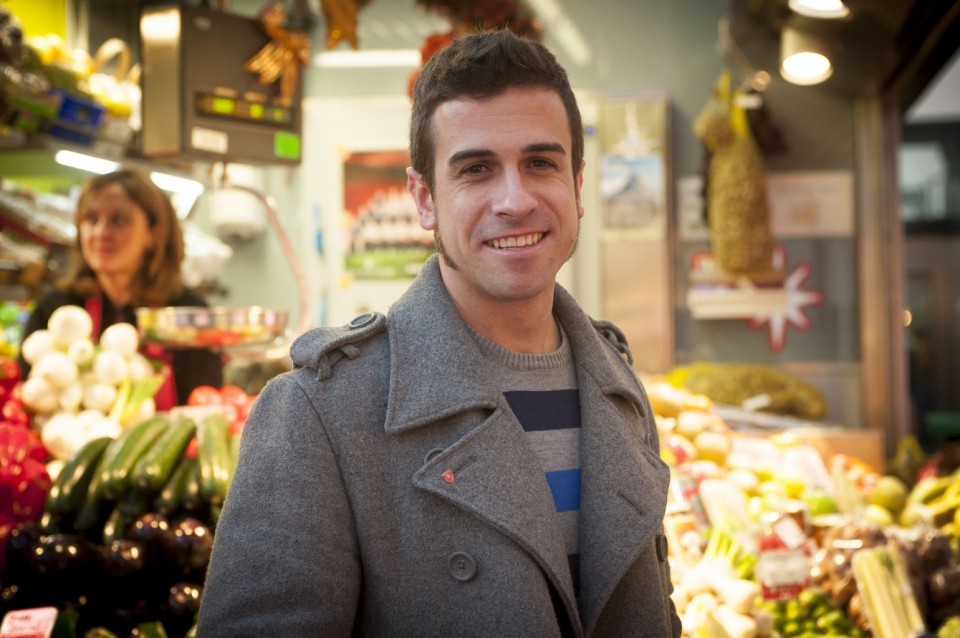 Quique en el país de los vascos. Foto: EiTB