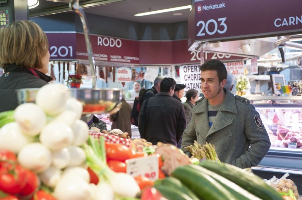 Quique en el país de los vascos. Foto: EiTB