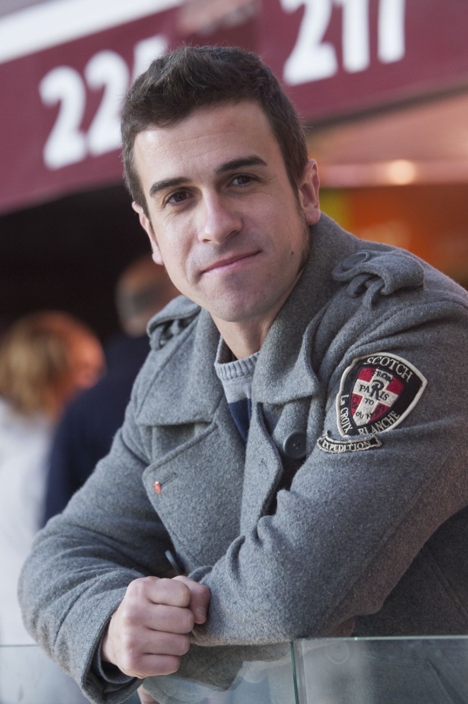 Quique en el país de los vascos. Foto: EiTB