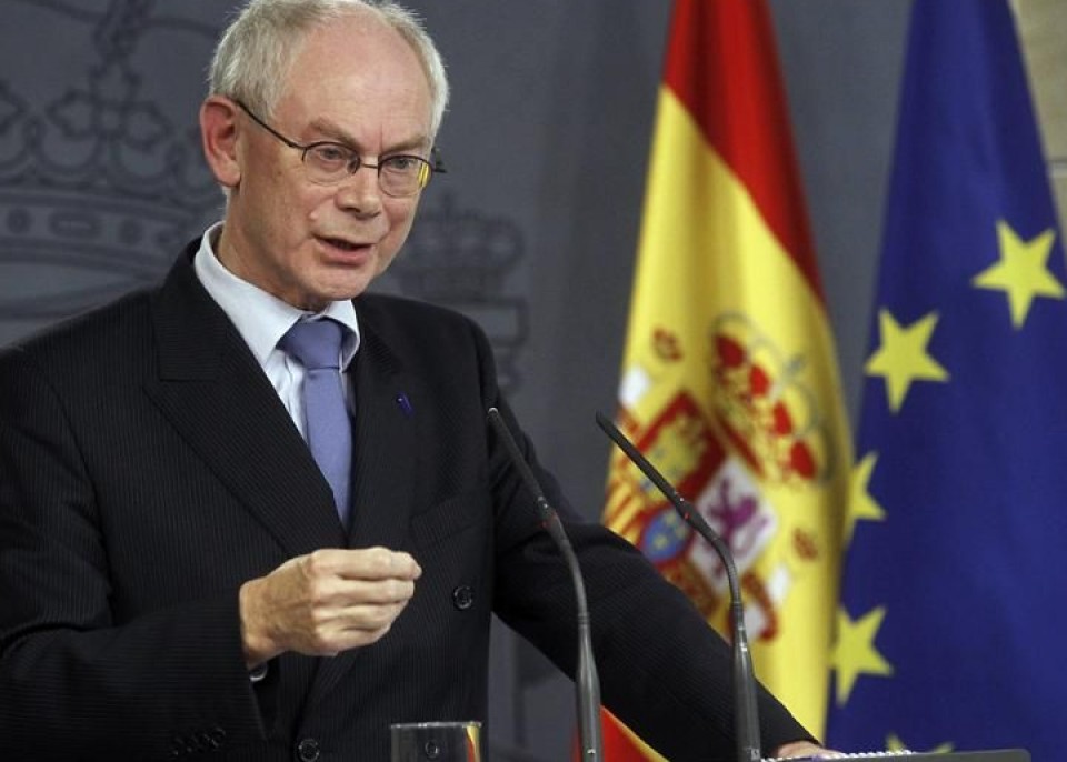El presidente del Consejo Europeo, Herman Van Rompuy. Foto: EFE