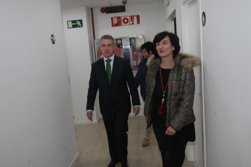 El lehendakari Iñigo Urkullu, en los estudios de EiTB en Donostia-San Sebastián. (Foto: EiTB)