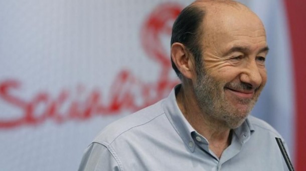 El secretario general del PSOE, Alfredo Pérez Rubalcaba. Foto: EFE