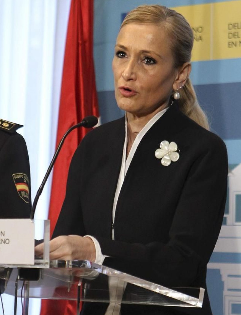 Cristina Cifuentes Gobernuko ordezkaria Madrilen. Argazkia: EFE