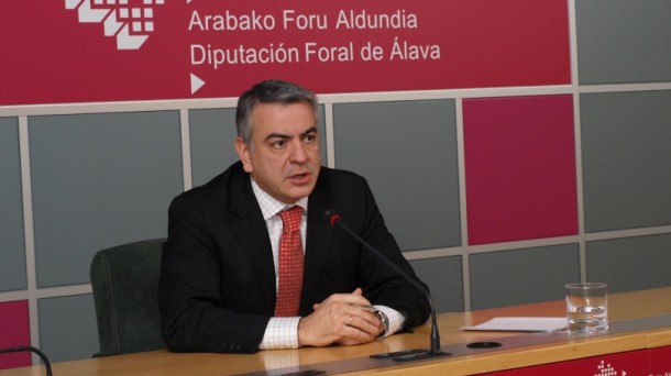 El diputado general de Araba, Javier de Andrés. Imagen de archivo: EFE