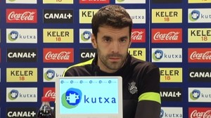 Xabi Prieto: 'No es día hoy de exteriorizar por pasar a semifinales'