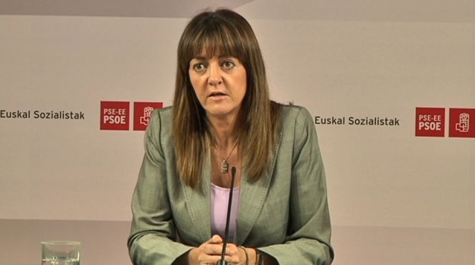 Idoia Mendia, portavoz de PSE-EE