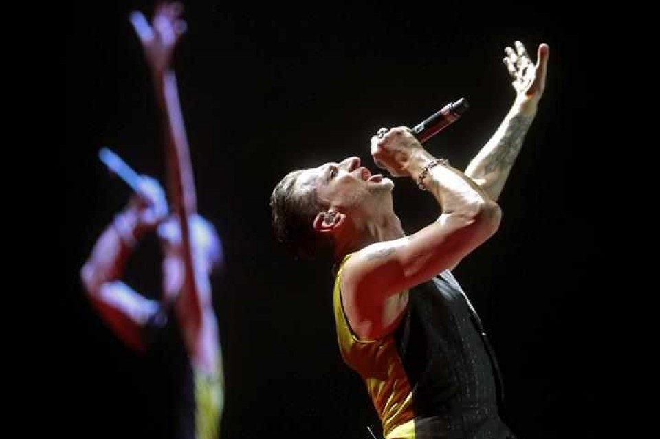 Concierto de Depeche Mode en Barcelona. Foto: EFE