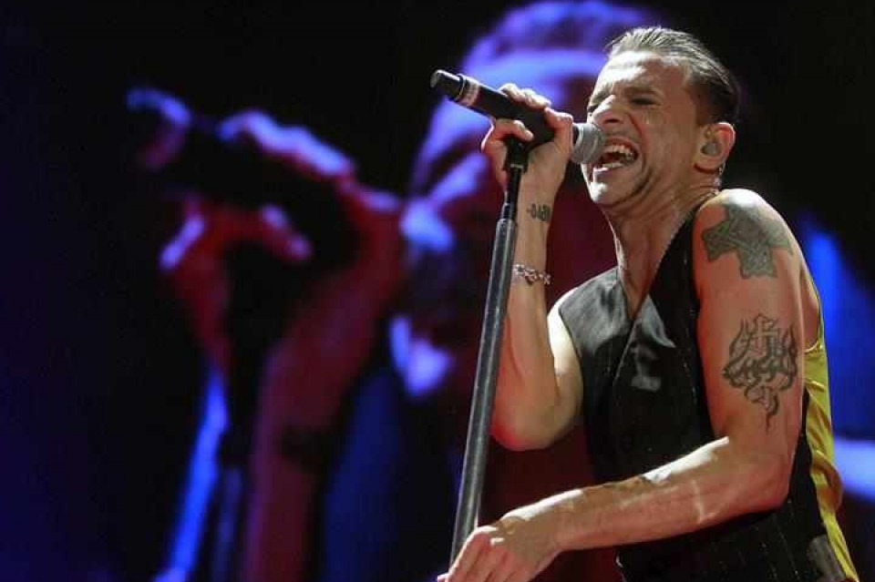 Concierto de Depeche Mode en Barcelona. Foto: EFE