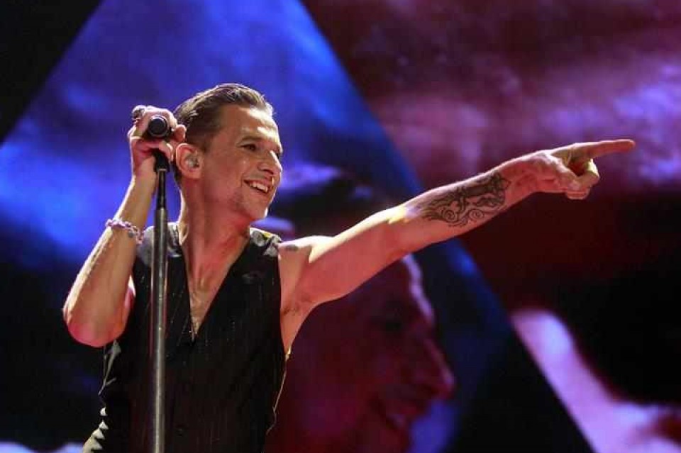 Concierto de Depeche Mode en Barcelona. Foto: EFE