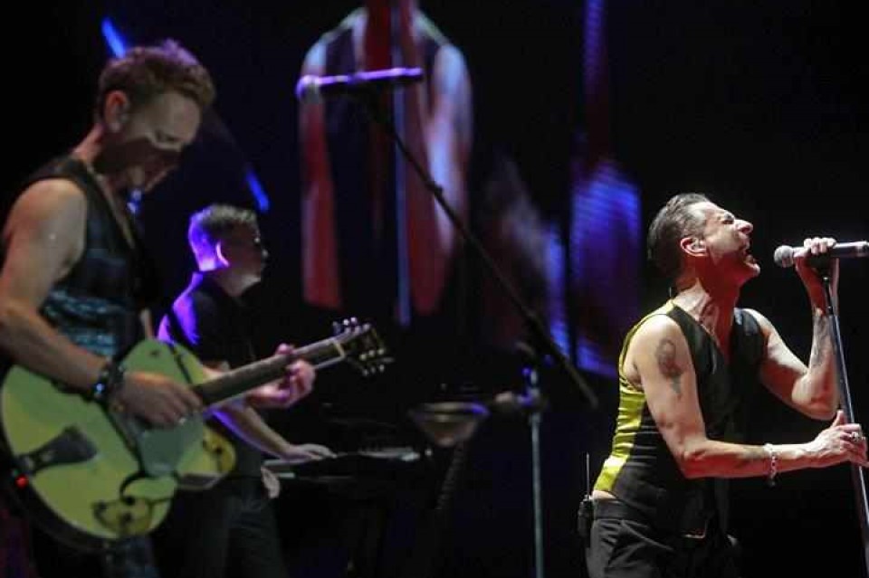 Concierto de Depeche Mode en Barcelona. Foto: EFE