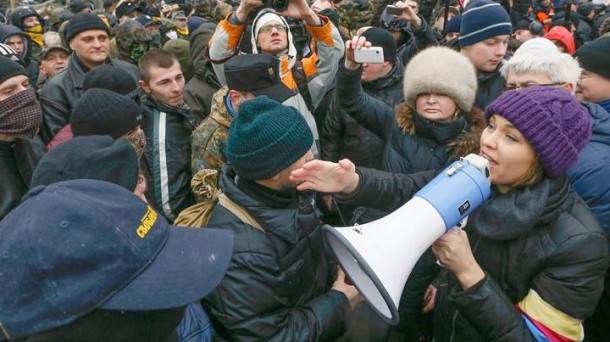 Las protestas contra las políticas de Yanukóvich comenzaron en noviembre.