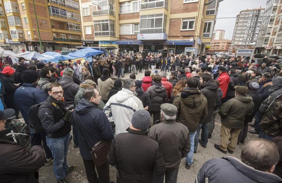 Asamblea de los vecinos de Gamonal.