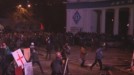 100 polizia zauritu dira Ukrainan izandako manifestazio batean