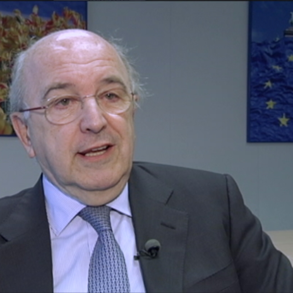 El vicepresidente de la Comisión Europea y comisario de Competencia, Joaquín Almunia. Foto: EiTB