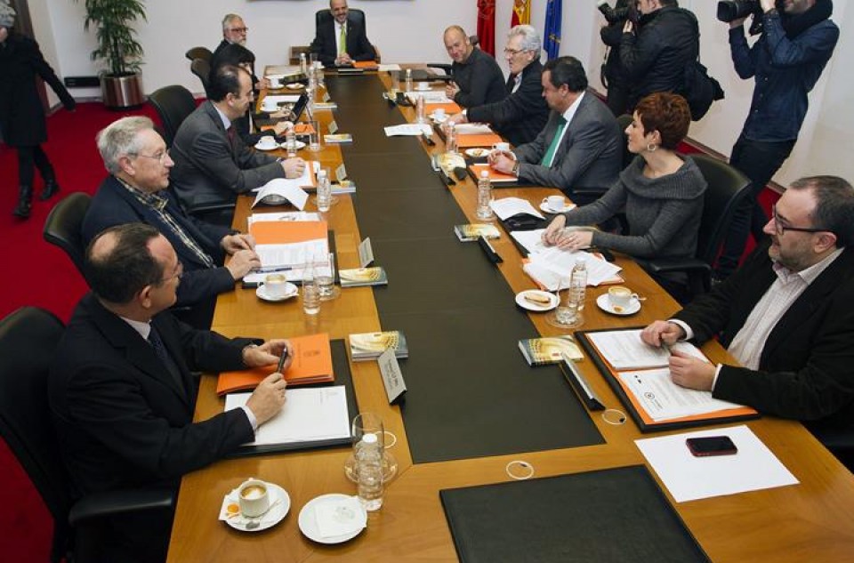 Junta de Portavoces del Parlamento de Navarra EFE