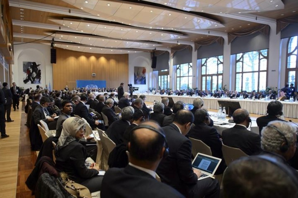 Ban Ki-moon inaugura la conferencia Ginebra 2