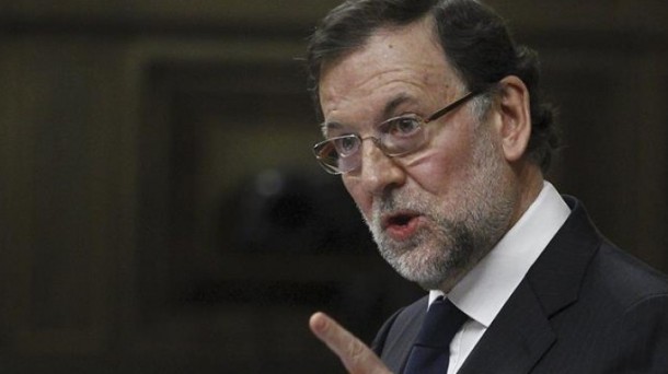 Mariano Rajoy Kataluniako PPren batzarrean izan da.