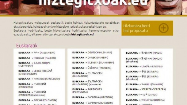 'Hiztegitxoak.eu' web orri berria sortu du Euskalzaleen Topaguneak