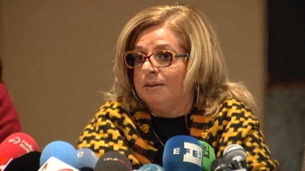 Consuelo Ordoñez Coviteko presidentea. Artxiboko irudia: EiTB