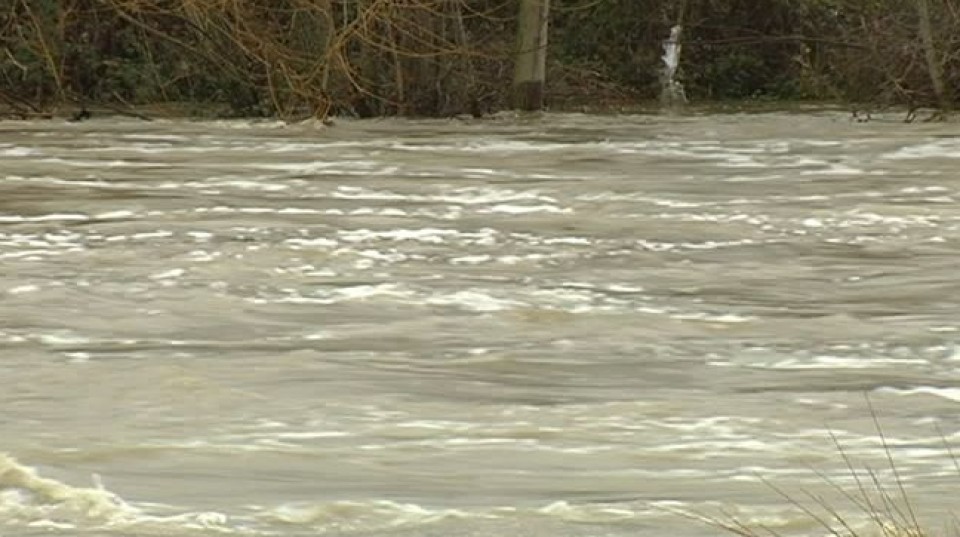 El río Arga, a su paso por Pamplona. Foto: EiTB