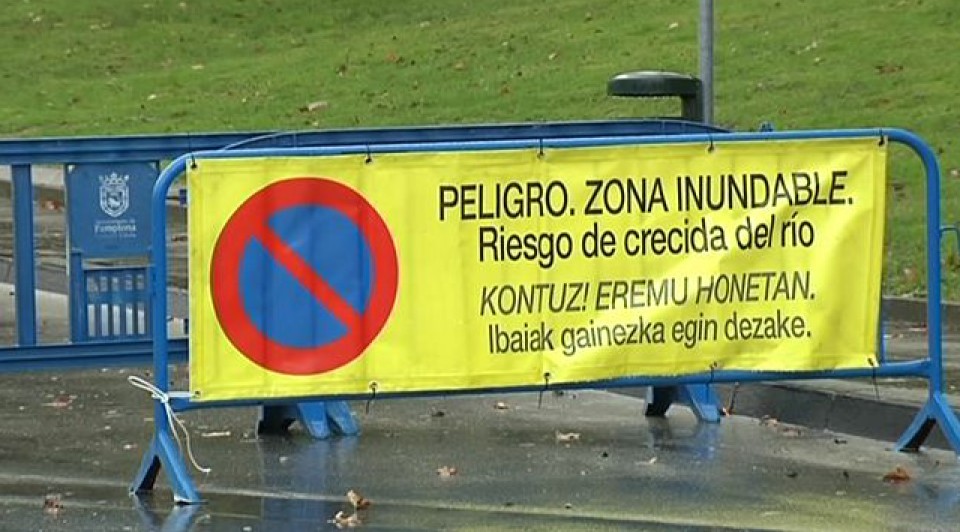 El río Arga, a su paso por Pamplona. Foto: EiTB