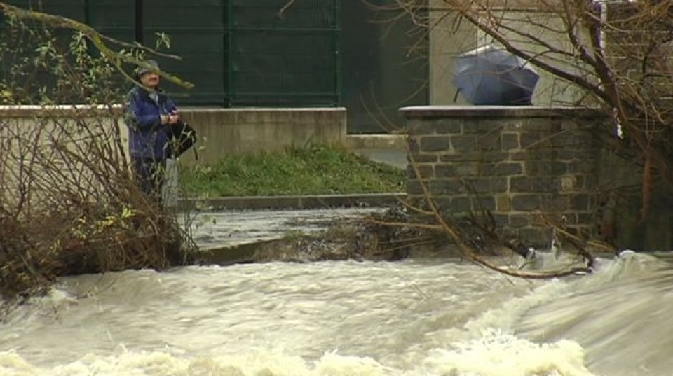 El río Arga, a su paso por Pamplona. Foto: EiTB