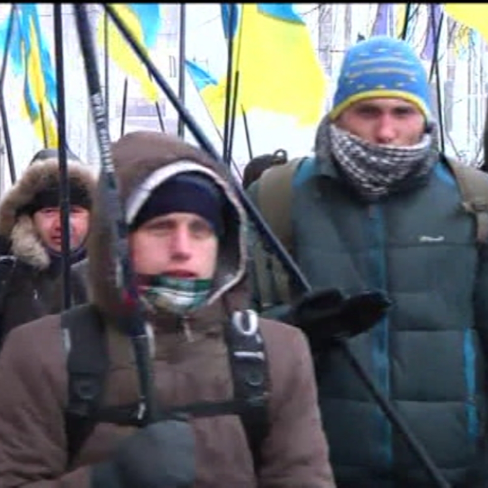 Protestak Ukrainan EFE