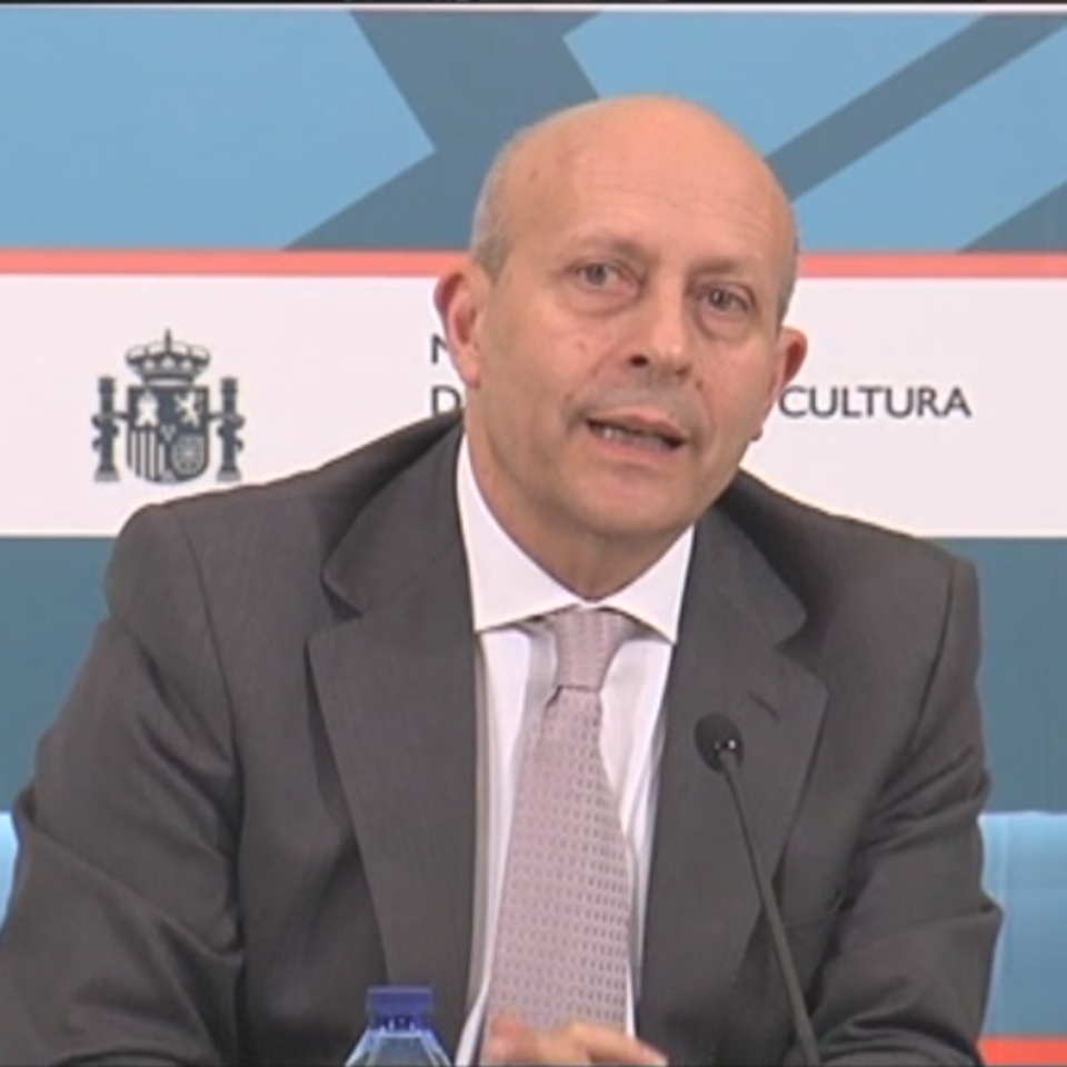 José Ignacio Wert, ministro de Educación, Cultura y Deporte del Gobierno de España. Foto: EiTB