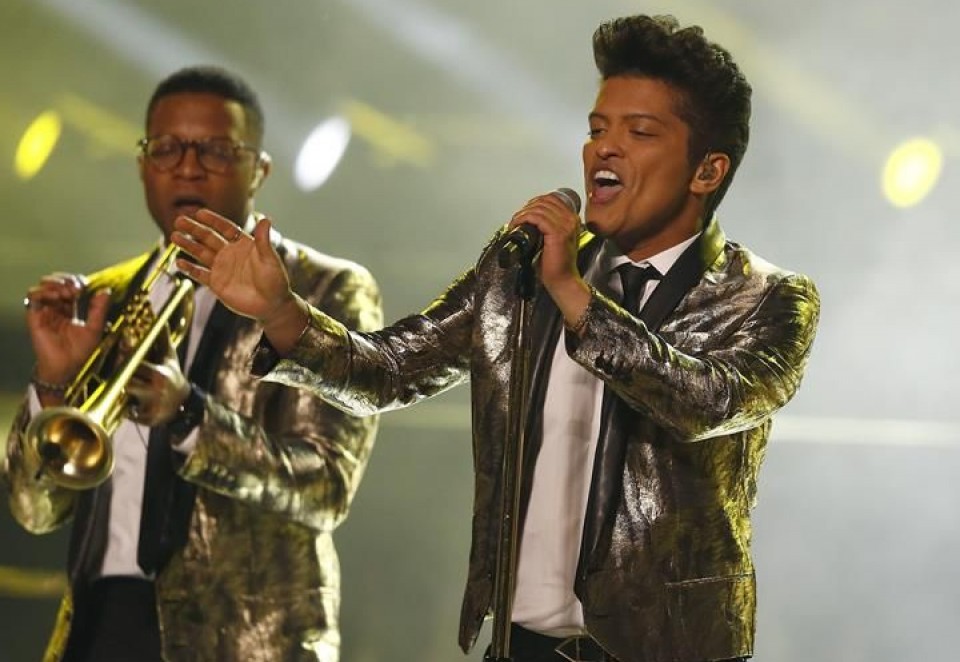 Bruno Mars. Foto: EFE